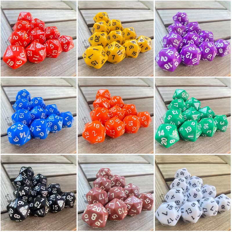 Board Game Pandemic - 10 SZTUK kości wielościennych D20 kości