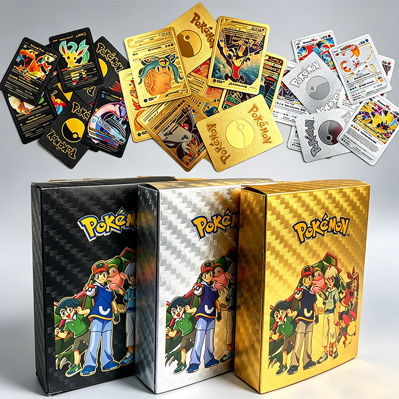 Board Game Pokemon - 55 szt. Angielskie karty Charizard ze