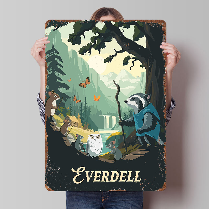Board Game Inspiration - Plakat z blachy inspirowany grą planszową