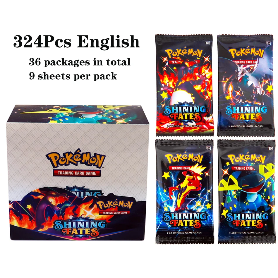 324 szt./pudełko Pokemon TCG:  – Board Game Pokemon recenzja i cena
