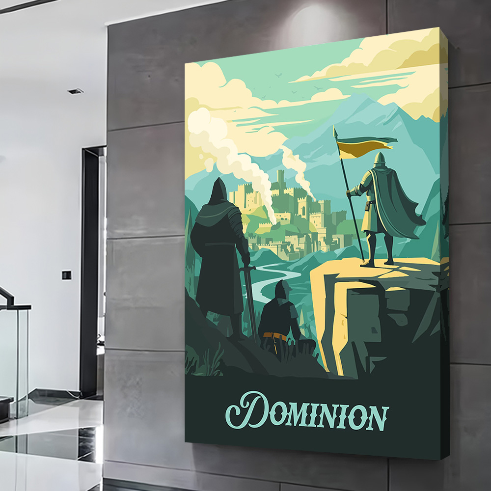 Plakat inspirowany grą Dominio – Board Game Inspiration recenzja i cena