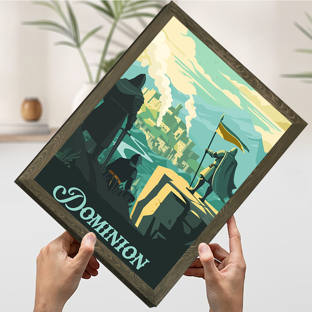 Plakat inspirowany grą Dominio – Board Game Inspiration recenzja i cena