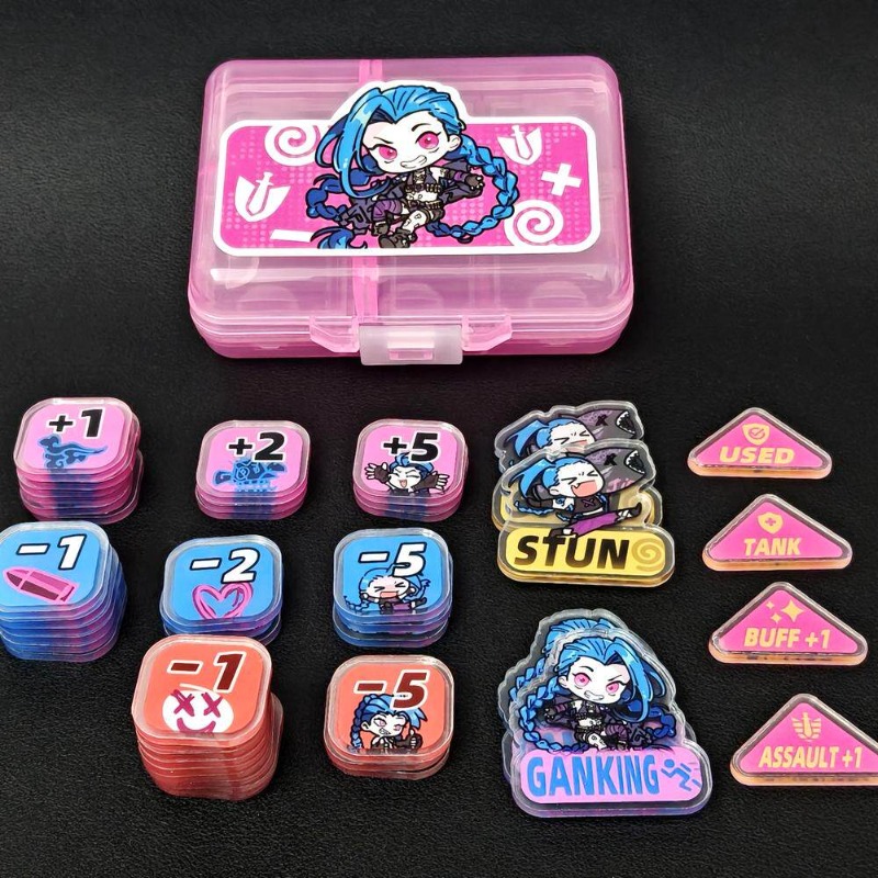 Zestaw Akrylowych Tokenów Wska – Board Game Economy recenzja i cena