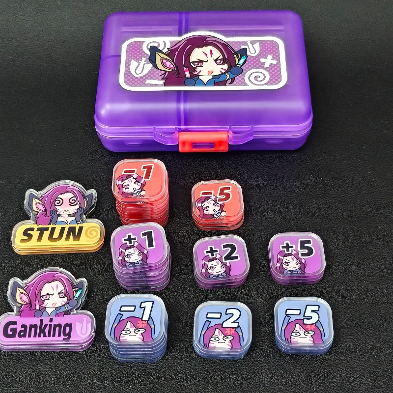 Zestaw Akrylowych Tokenów Wska – Board Game Economy recenzja i cena