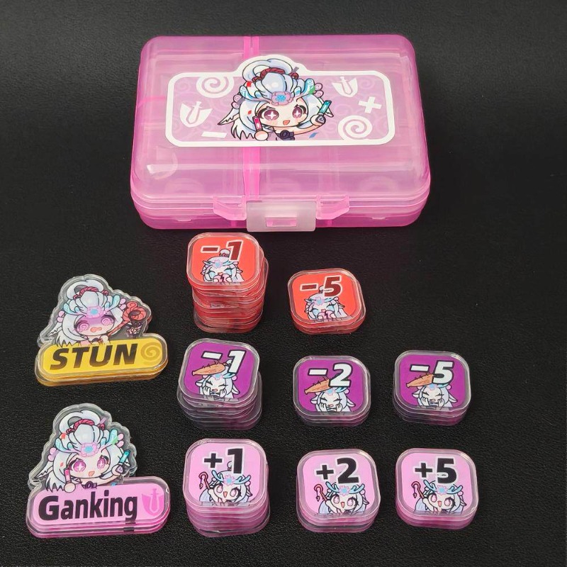 Zestaw Akrylowych Tokenów Wska – Board Game Economy recenzja i cena
