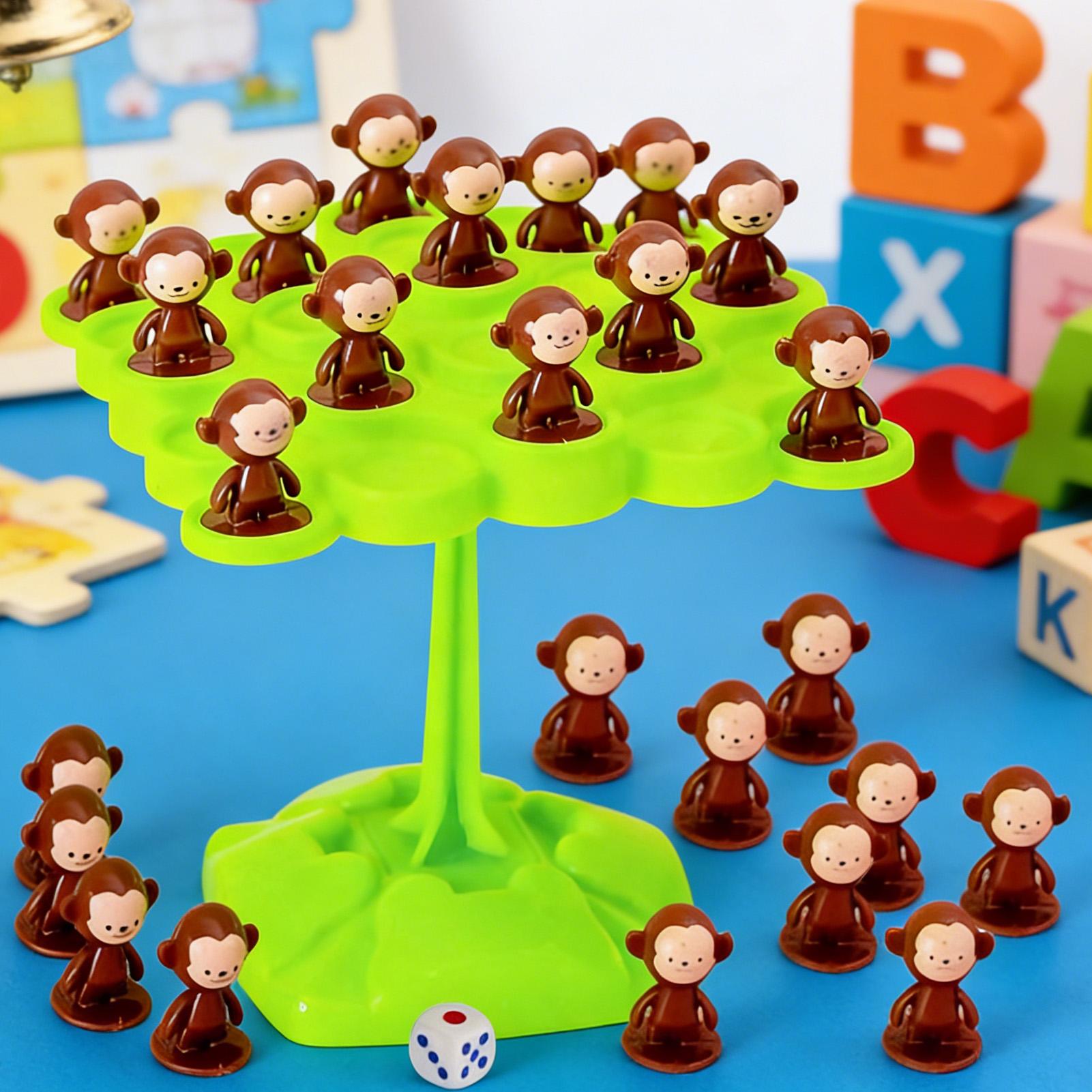Grypa z małpami, drzewo do ćwi – Board Game For Kids recenzja i cena